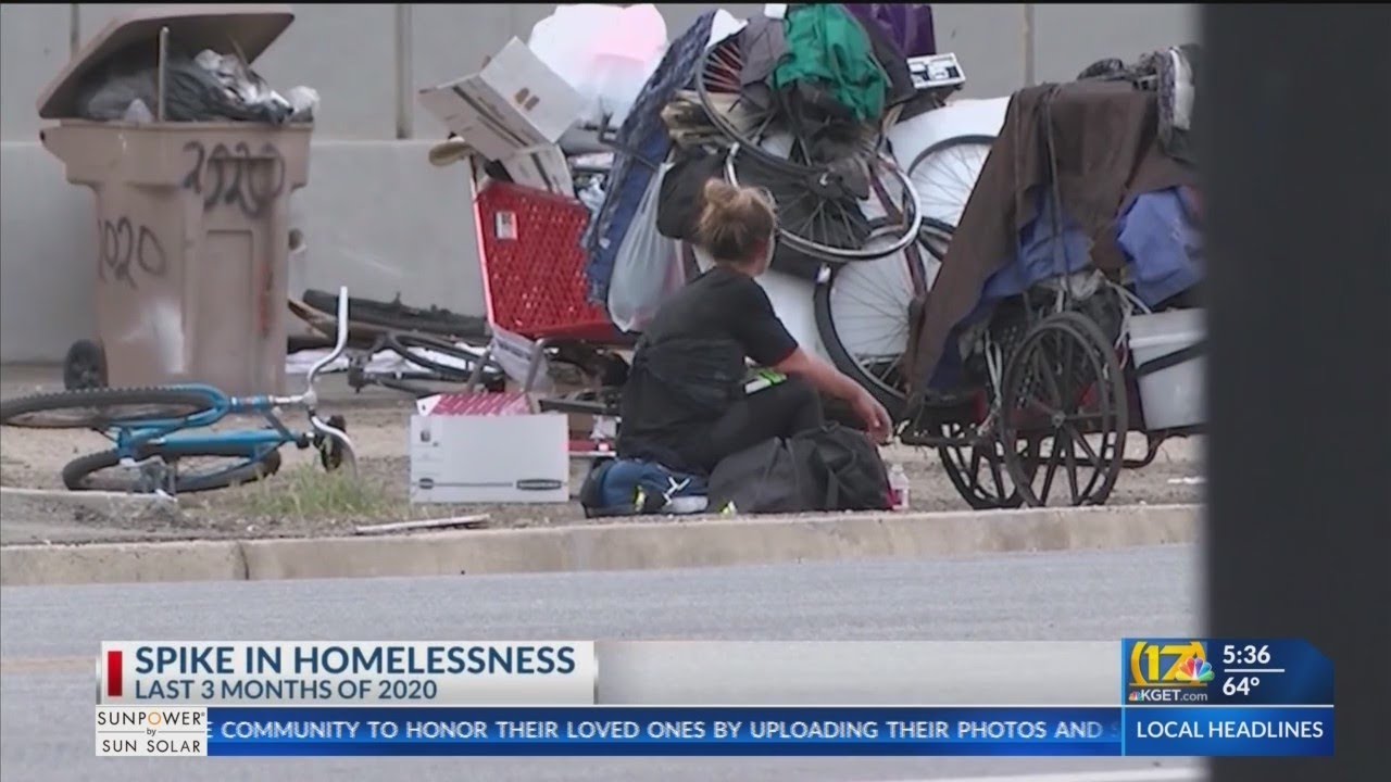 First-time homeless population in Kern County increased dramatically during last months of 2020