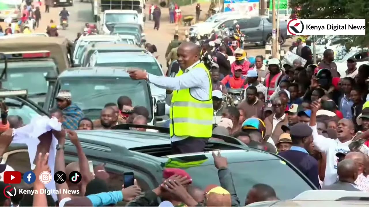 DP Kindiki holds a charged Rally in Makutano, Meru county!!