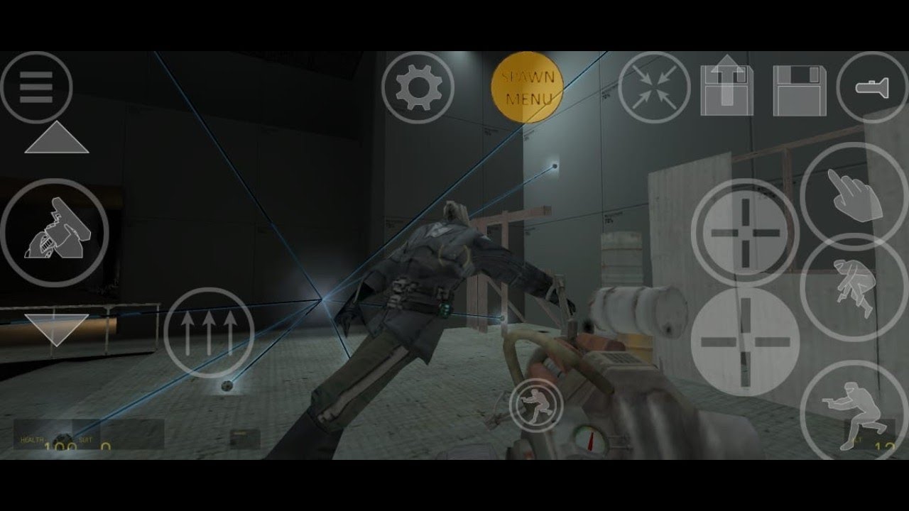 half life 2 android E3 mod physgun