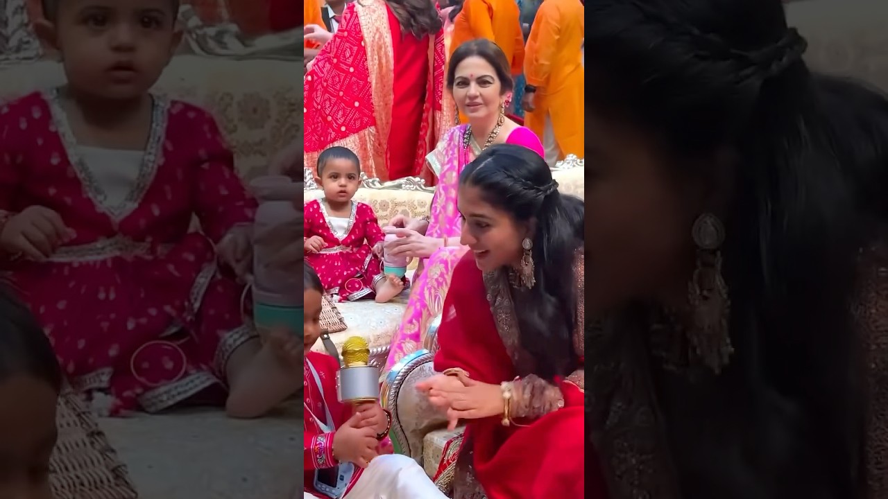 Radhika Merchant & Nita Ambani Attend Religious Ceremony at Antilia 🙏