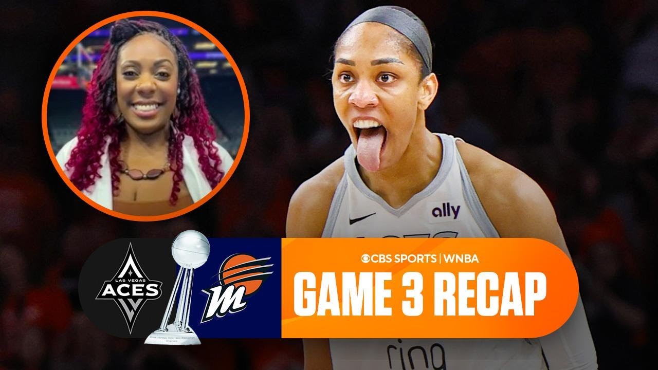 A'ja Wilson drains GAME-WINNER, gives Aces commanding 3-0 series lead vs Mercury | 2025 WNBA Finals