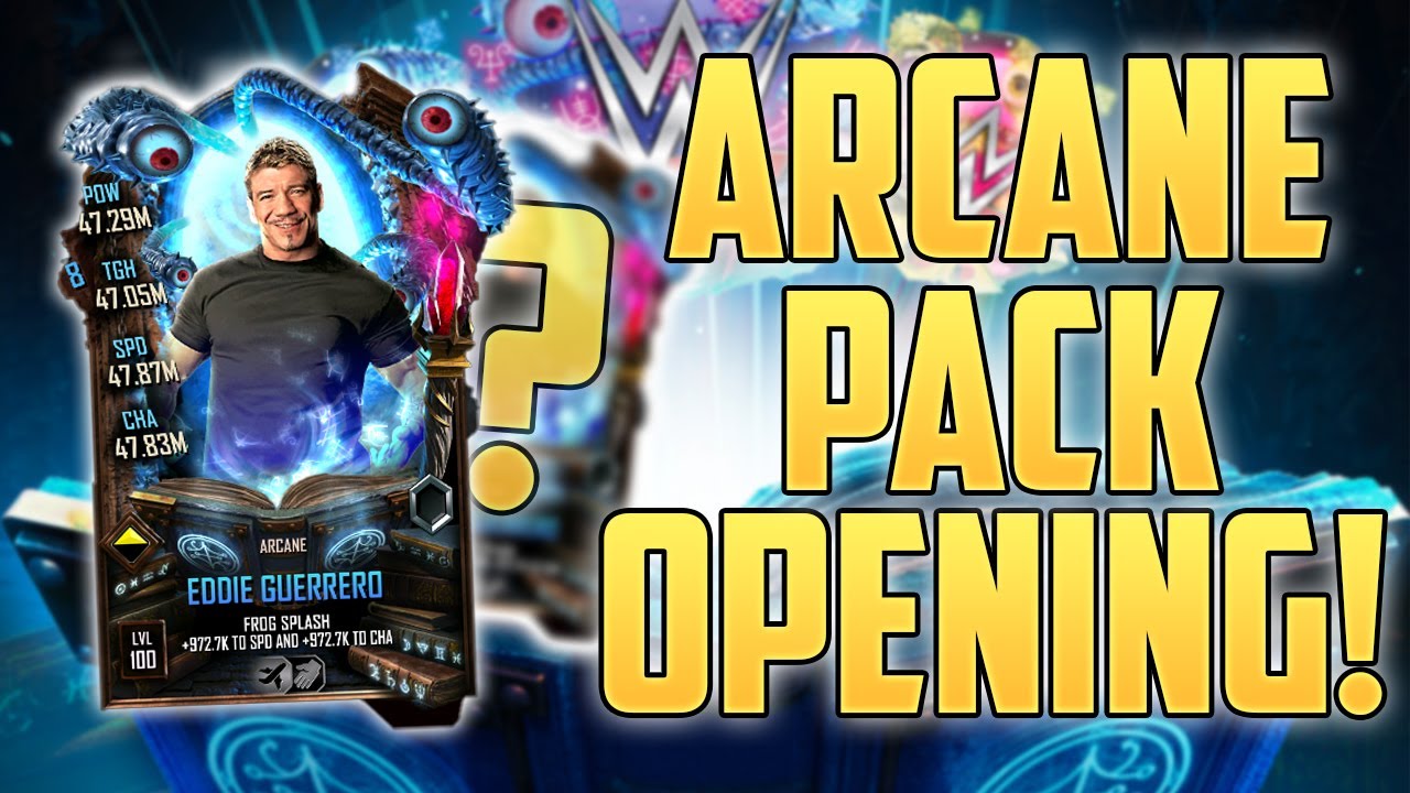 I GOT AN INSANE ARCANE PRO?!😯 HUGE PACK OPENING! - WWE SuperCard Season 8