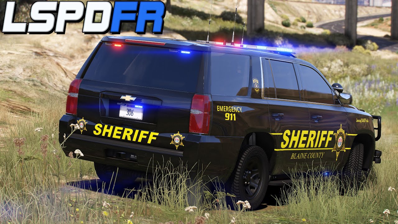 GTA 5 LSPDFR | Blaine County Sheriff | Night Patrol | #lspdfr