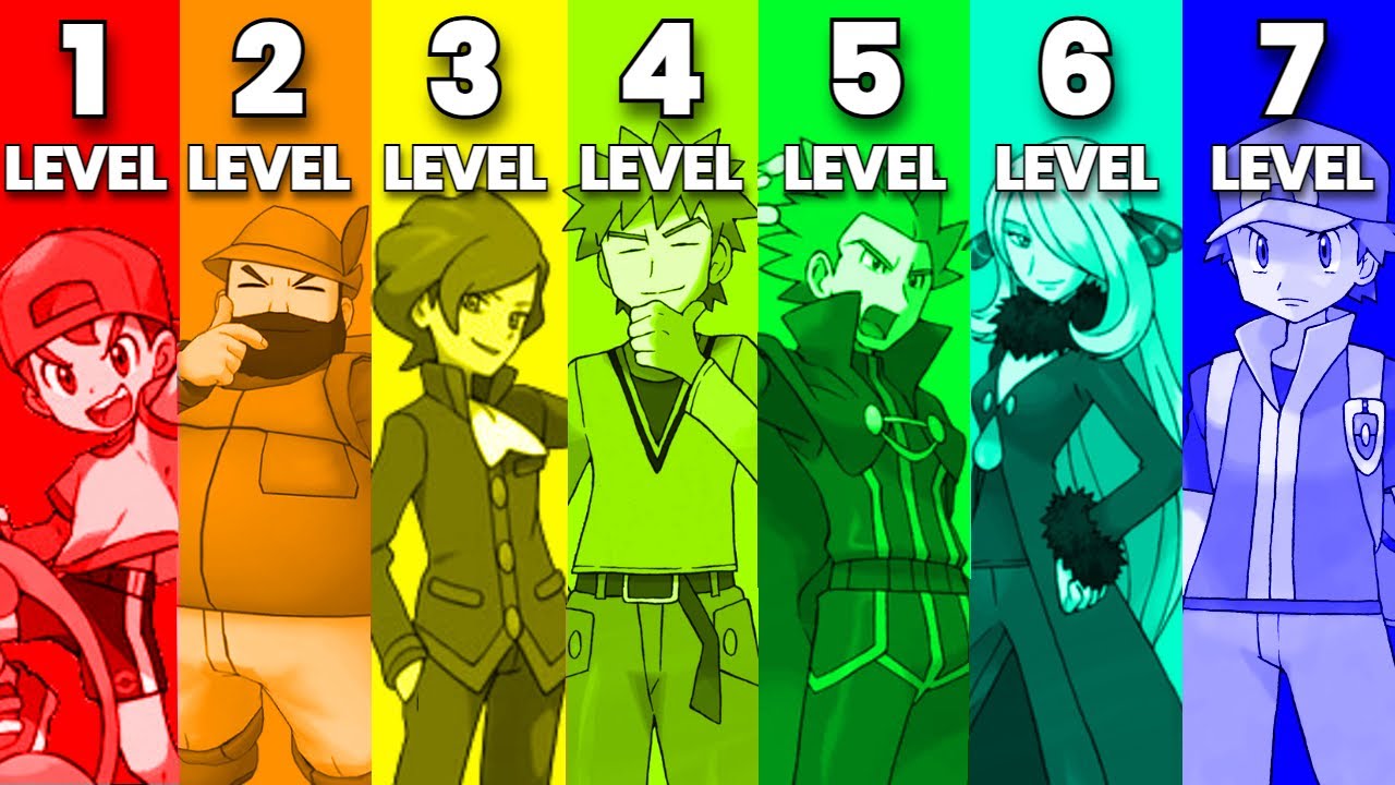 The 7 Levels of Pokemon Trainers