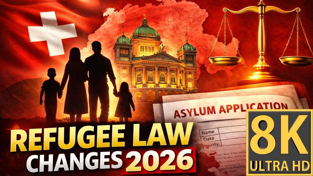 Изменения в швейцарском законодательстве о беженцах в 2026 году 🇨🇭 | Что вам нужно знать 