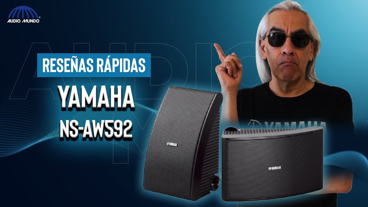 Altavoces para interiores o exteriores marca Yamaha modelo NS-AW-592