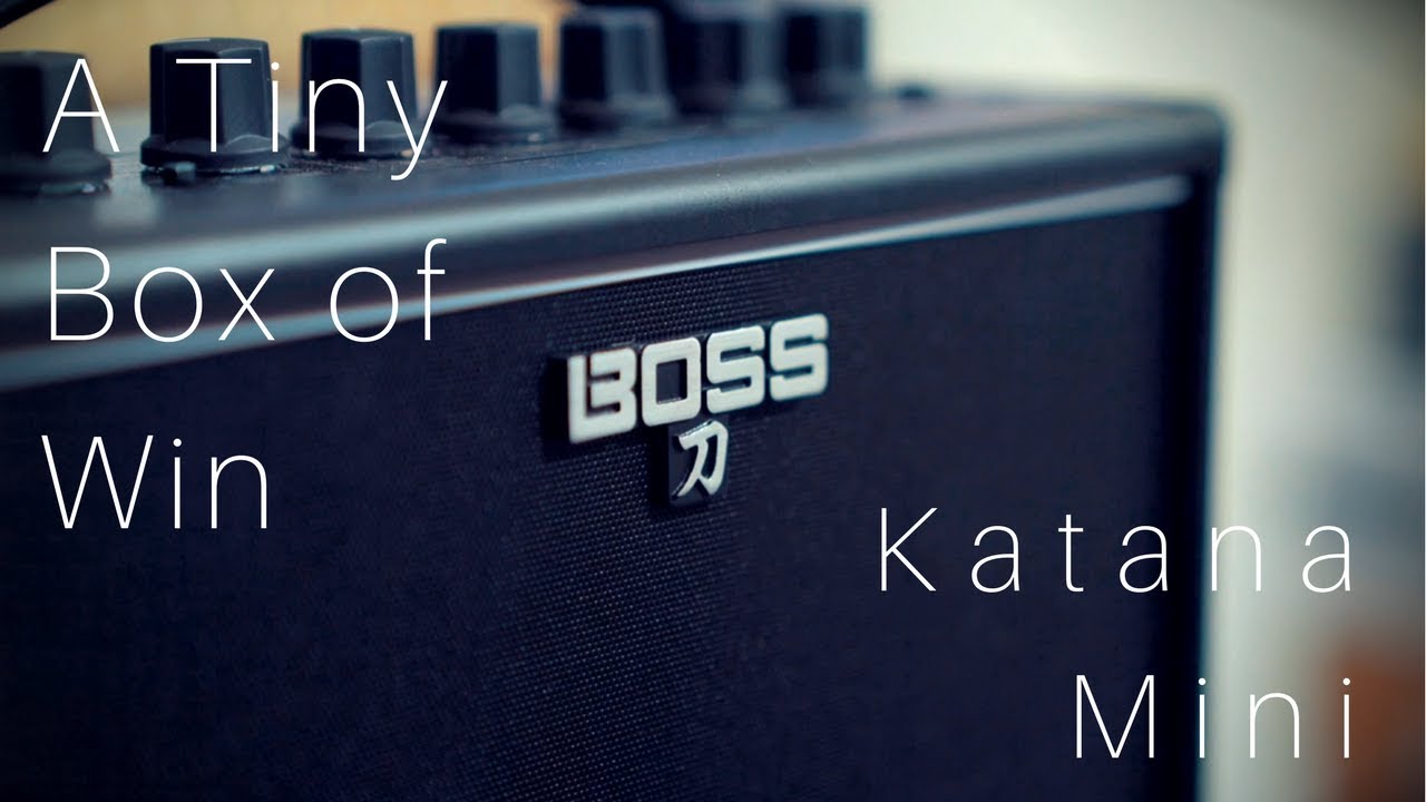 A Tiny Box of WIN | BOSS Katana Mini
