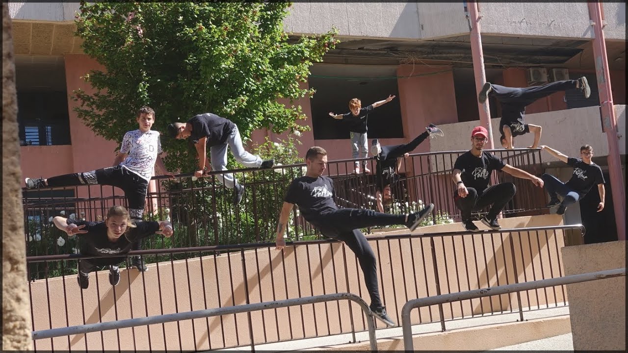 Spectacle de Parkour Miramas à Port de Bouc