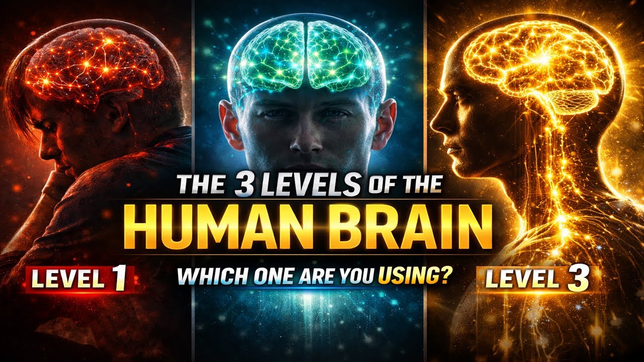 The 3 Levels of the Human Brain