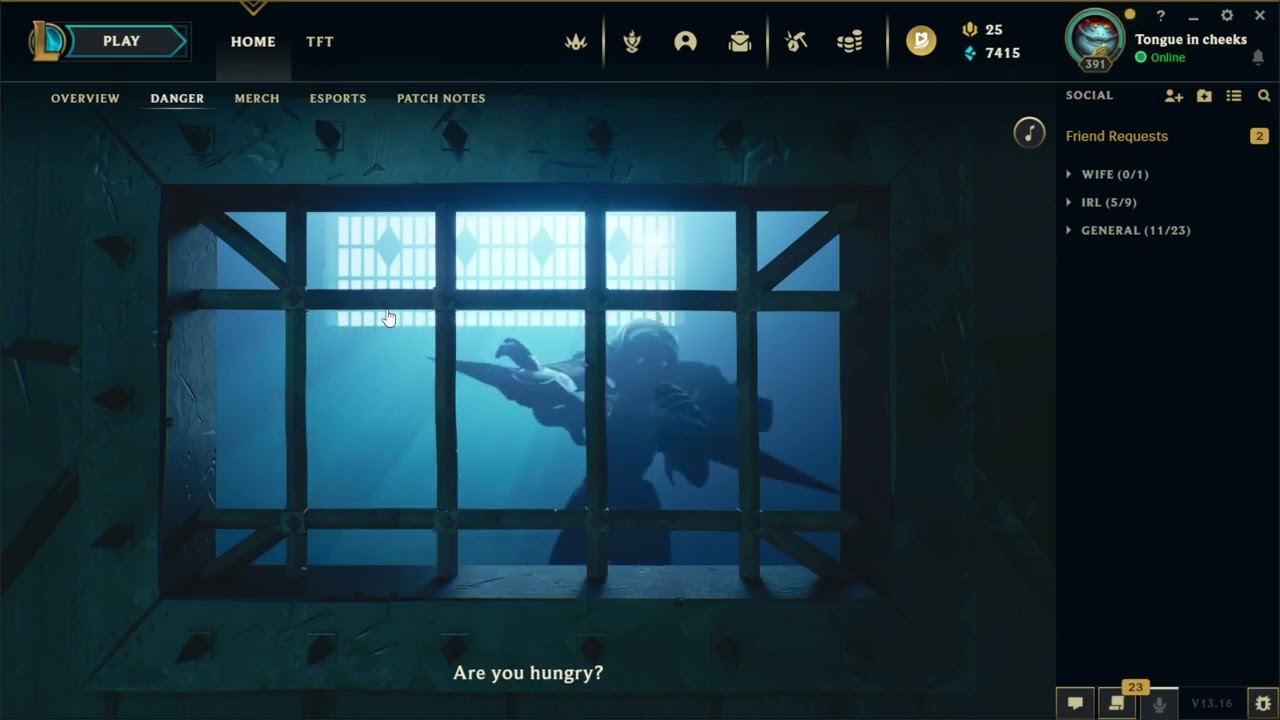 The new vampire champion's teaser is great
