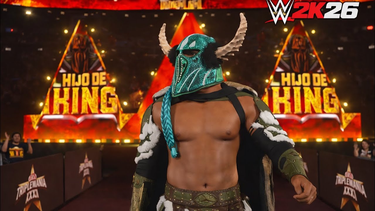 WWE 2K26 Пента против Эль Хиджо дель Викинго
