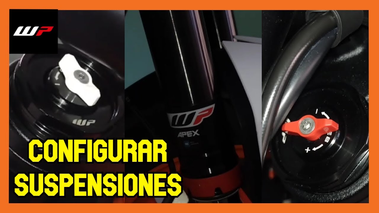 COMO CONFIGURAR SUSPENSIONES WPAPEX (CLICKS)