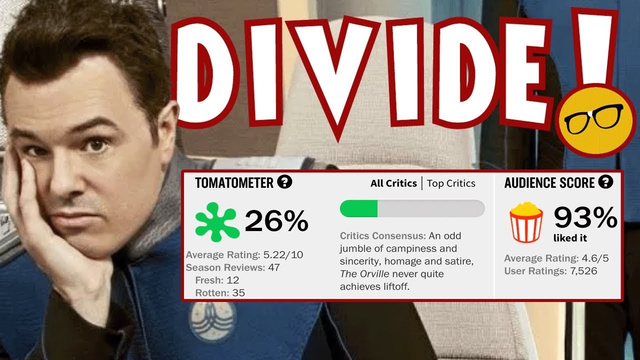 The Orville 26% Rotten Tomatoes Critics Score Proves They Are Irrelevant | Audience Score 93%