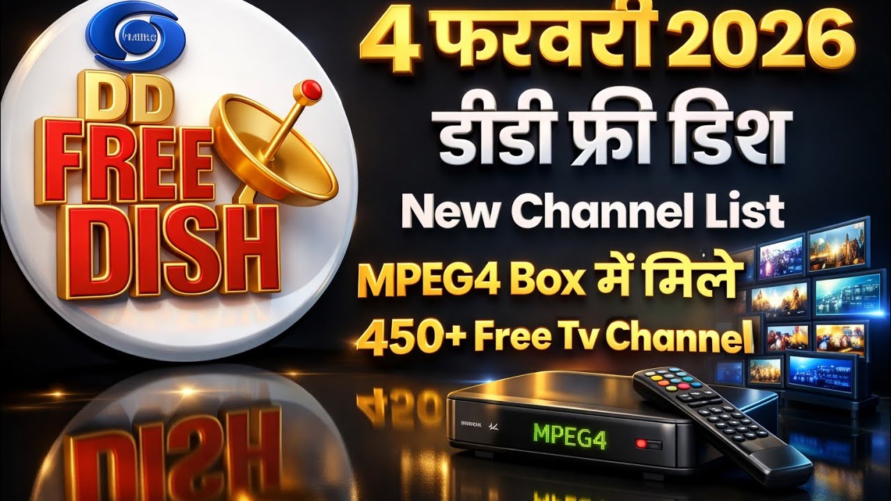450+ Channels on DD Free Dish | DD Free Dish New Channel List