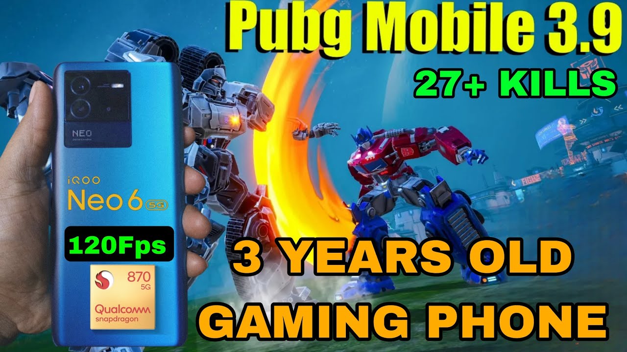 iQOO Neo 6 BGMI Test in 2025 | 3 Year Old Gaming Phone Still Beast? 🔥 Smooth+HDR + FPS Check!