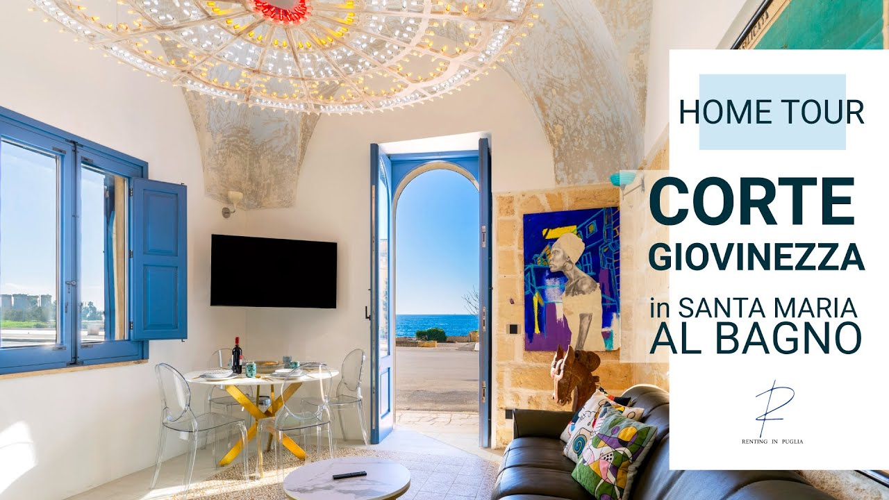 HOME TOUR in Nardò Santa Maria al Bagno, Salento: CORTE GIOVINEZZA