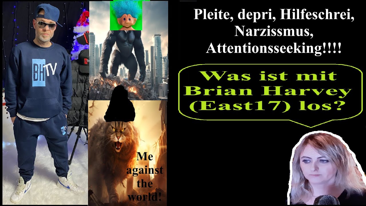 Was ist mit Brian Harvey von East17 los? Pleite, depri, Hilfeschrei, Narzissmus, Attentionsseeking!