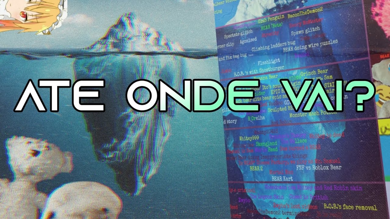 INVESTIGANDO O MISTERIOSO ICEBERG DE BEAR ALPHA (roblox)