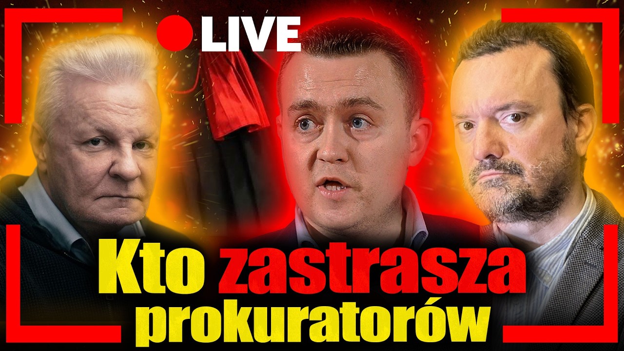 [LIVE] Kto zastrasza prokuratorów. Tomasz Szwejgiert, Jan Piński