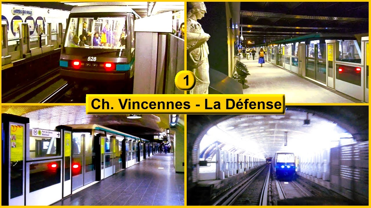 Парижское метро, ​​линия 1 : Все станции ( RATP ) ACC84