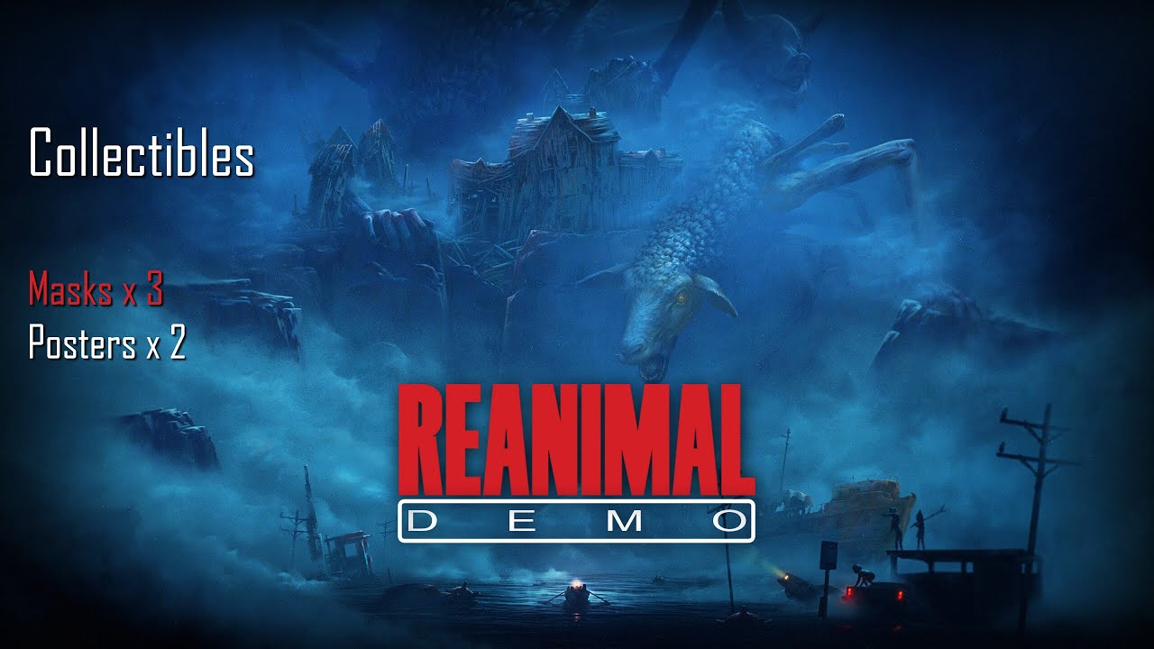 Reanimal FULL Demo walkthrough Mask and Poster collectibles