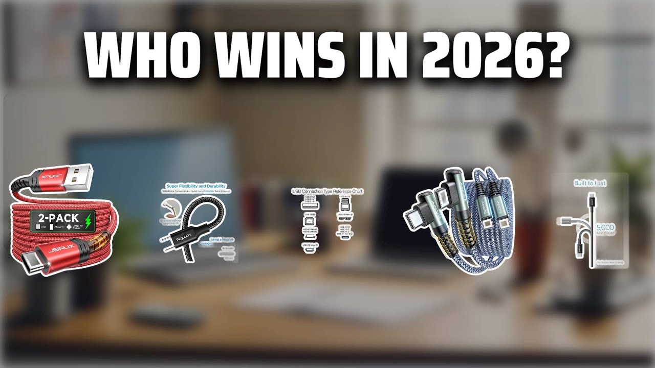The Top 5 Best USB-C Cable in 2026 - Must Watch Before Buying!