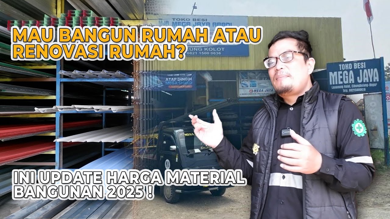 Mau Bangun Rumah? Ini Update Harga Material Bangunan 2025 !!