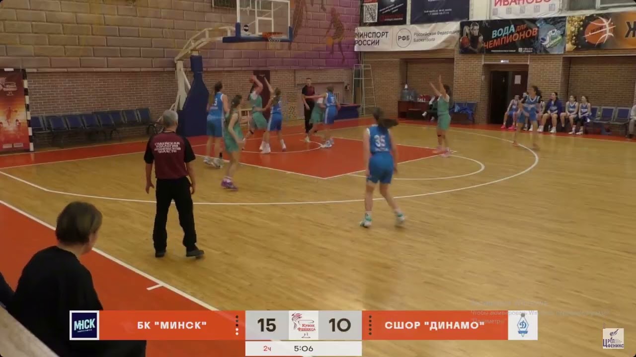 Basketball Fenix girls 2012 YOB 2025-2026 Round 2  Ivanovo