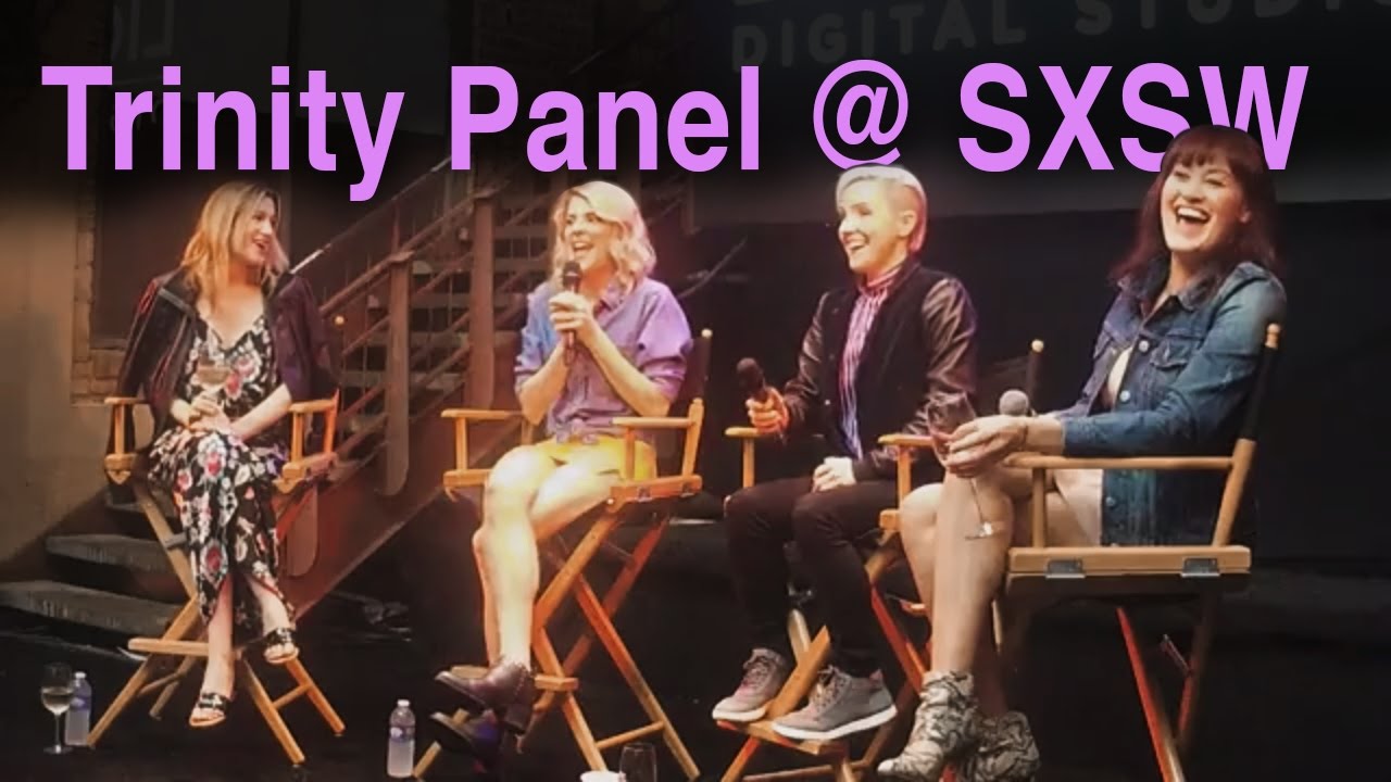 Holy Trinity panel @ SXSW 2017 | Grace Helbig, Hannah Hart, Mamrie Hart