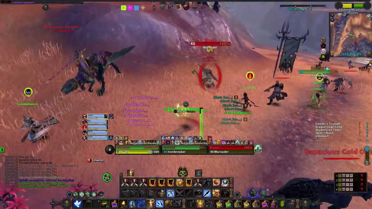 Ellyrion kiting shenanigans