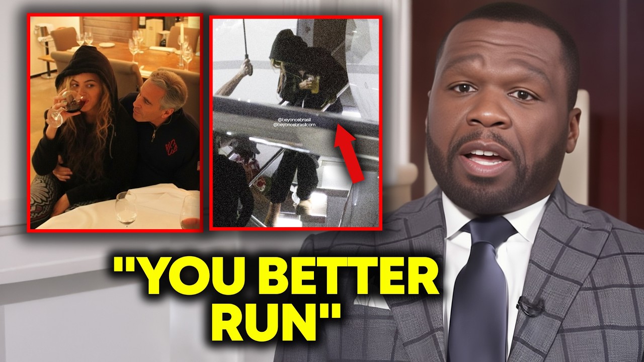 50 Cent PROVES Beyonce's Crime With Epstein | Warns Her To Run