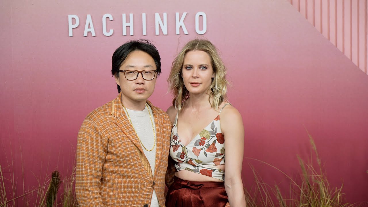 Jimmy O. Yang, Brianne Kimmel attend the Apple’s “Pachinko” global premiere in Los Angeles