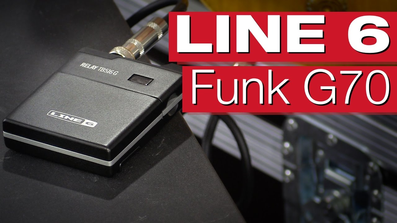 Line 6 Relay G70 Drahtlossystem (Für Gitarristen und Bassisten)