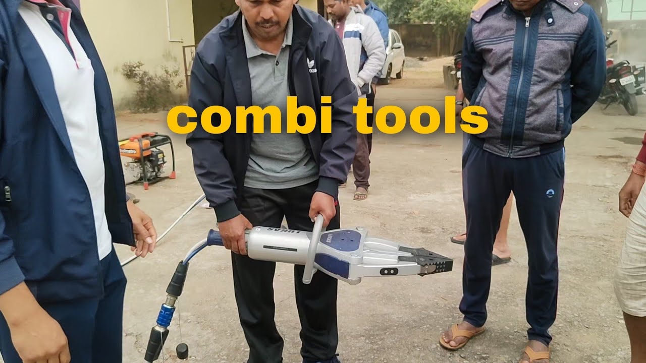Lukas hydraulic cutter and spreader // combi tools test //