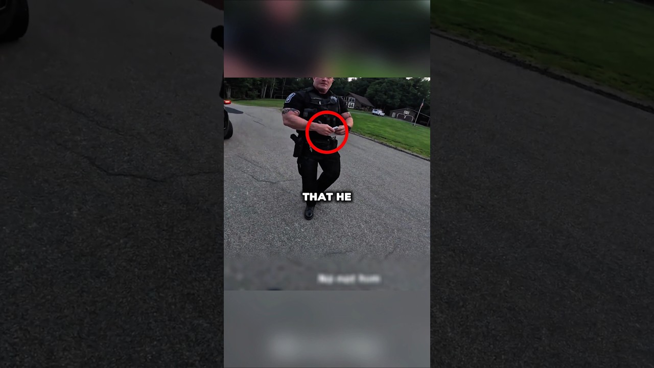 The police brought him bad news...😳