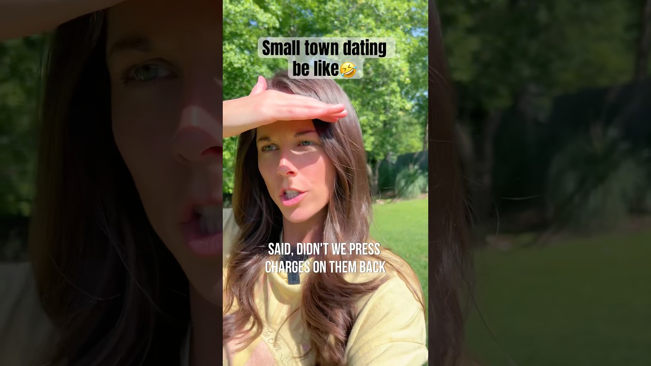 Small town dating be like🤣 #dating #smalltown #comedy #thesouth #country