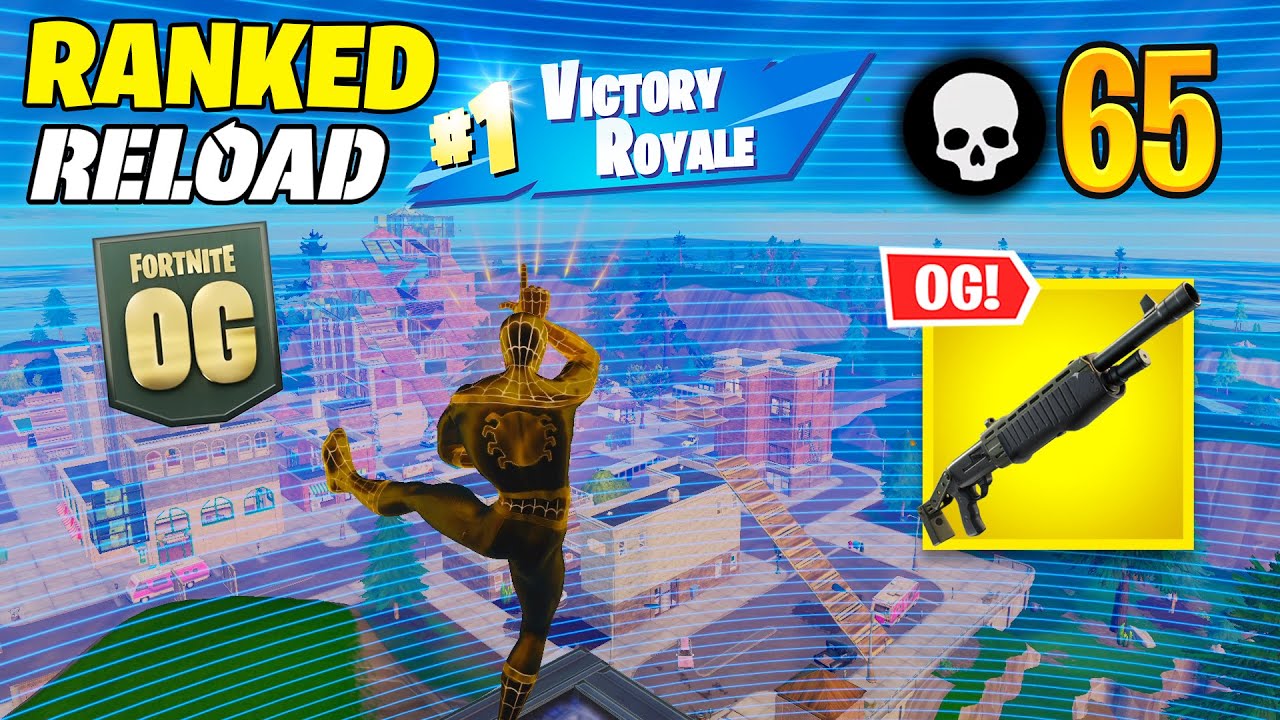 Fortnite Reload | 65 Kill Solo vs Squads Wins Ranked Gameplay (Keyboard & Mouse)