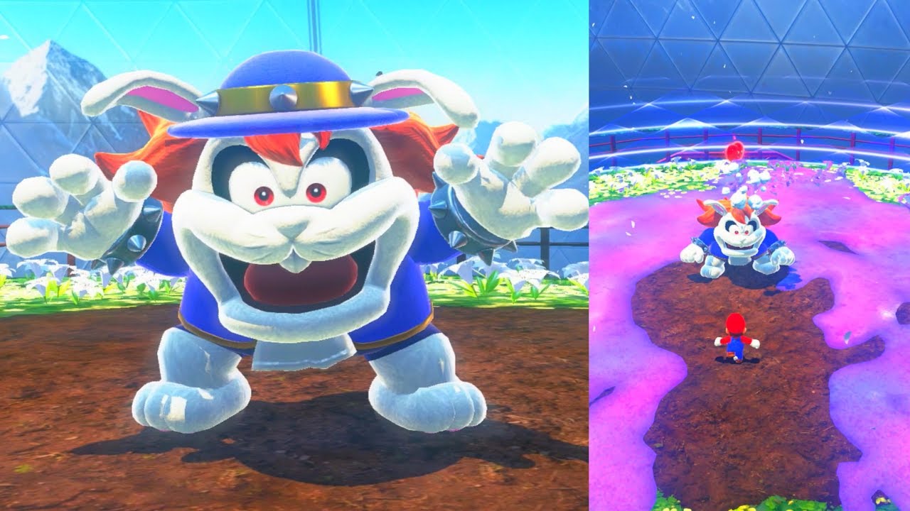 Super Mario Odyssey Spewart Boss (No Damage)