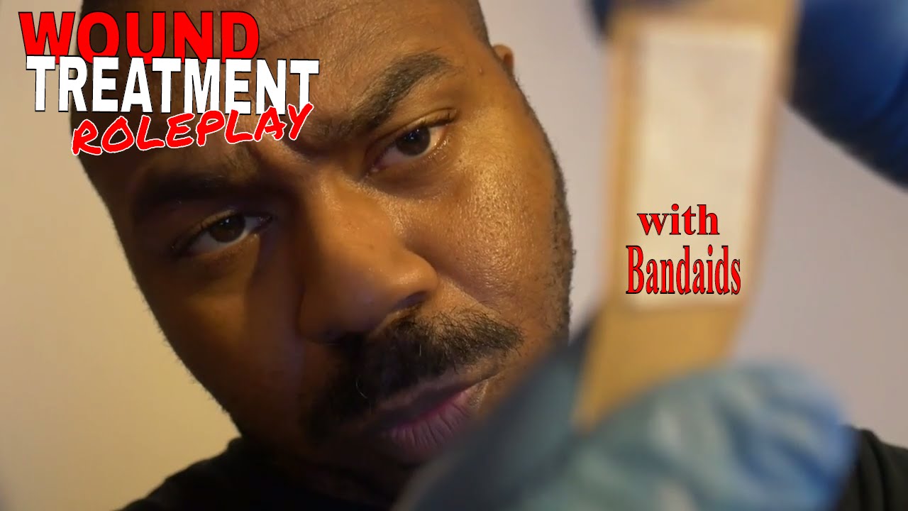 ASMR Wound Treatment Roleplay | ASMR Wound Cleaning & Wound Care with Bandaids & Personal Attention