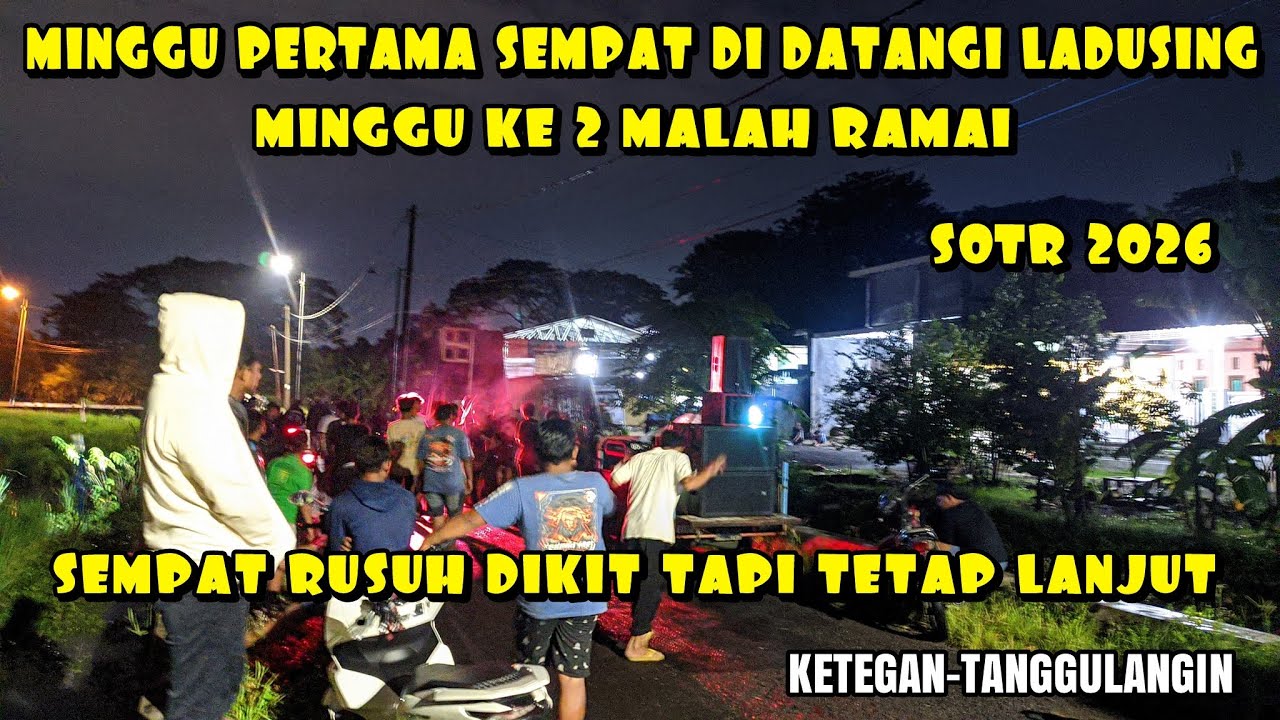 Sahur on the road minggu ke 2, minggu ke 1 sempat di datangi ladusing, minggu ke 2 malah ramai 🔥