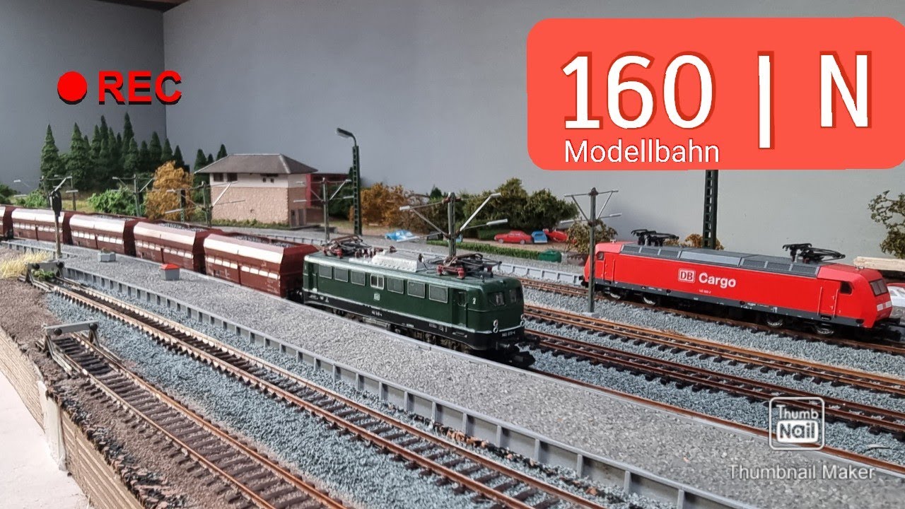 Modelleisenbahn Spur N / Update zur Nebenbahn und neues Rollmaterial / Bau digitale Modellbahn