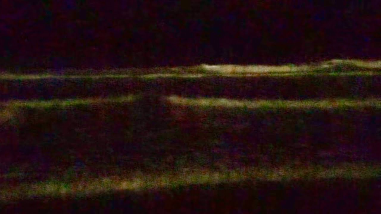 Enjoying the Waves at Night