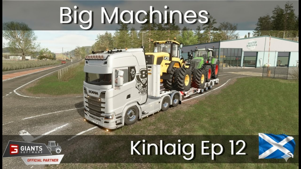 GIANT TRACTOR! 🚀 Seeding Fields in RECORD TIME After Massive Salmon Payday! FS25 Kinlaig EP12