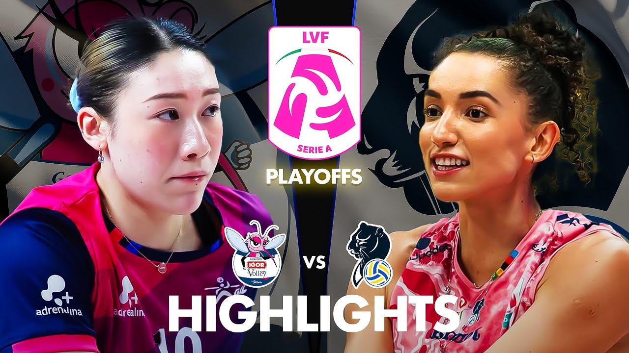 Novara vs Conegliano | Highlights | Italian Volleyball League Playoffs 2026 | Game 2