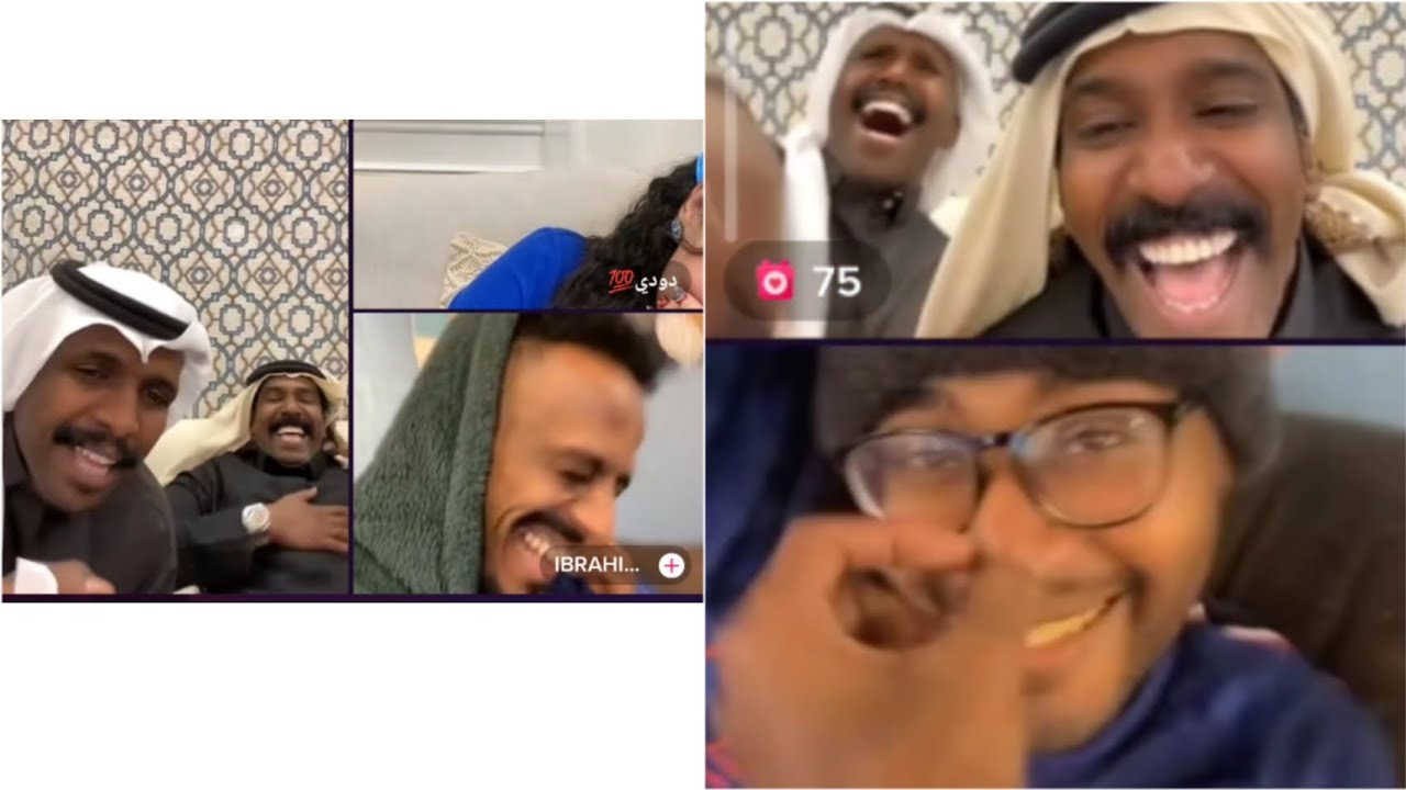 فهد و مقرن مع ابراهيم و دودي