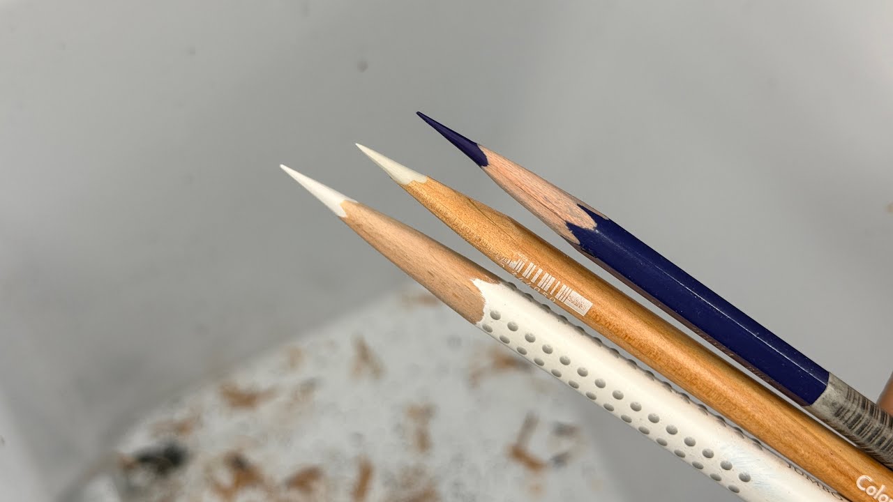 Color pencil sharpening 
