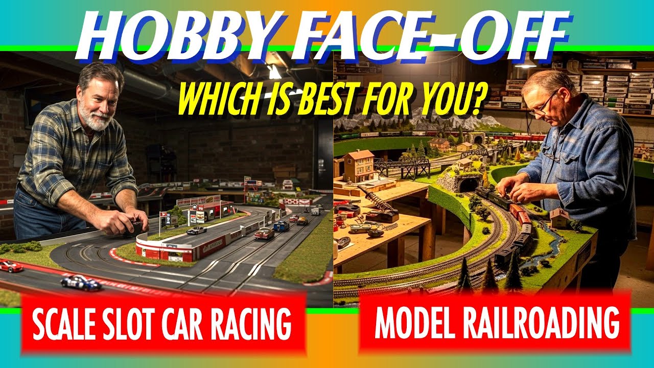 SJ 32 - SLOT CAR RACING VS. MODEL RAILROADING: A HOBBY FACE-OFF