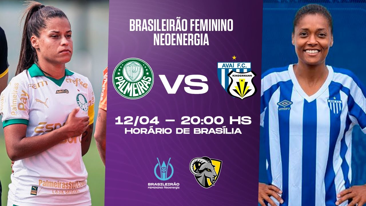 PALMEIRAS X AVAÍ KINDERMANN | BRASILEIRÃO FEMININO | JOGO COMPLETO