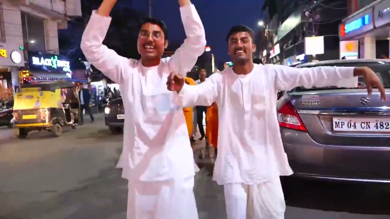 Nagar Harinam Sankirtan at MP Nagar, Bhopal with HG Radheshyam Prabhu