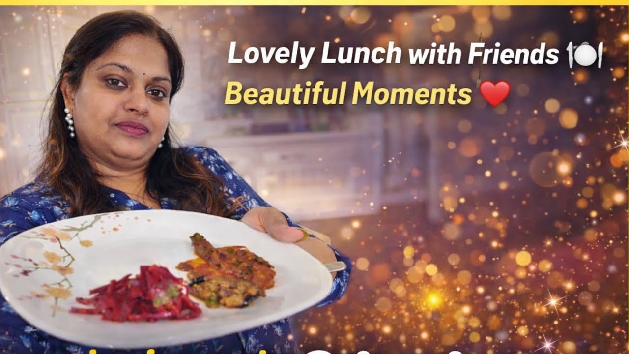A Lovely Lunch at My Friend’s House நண்பர்களுடன் இனிய மதிய உணவு 🍽️ Beautiful Day & Delicious Food 🇨🇦